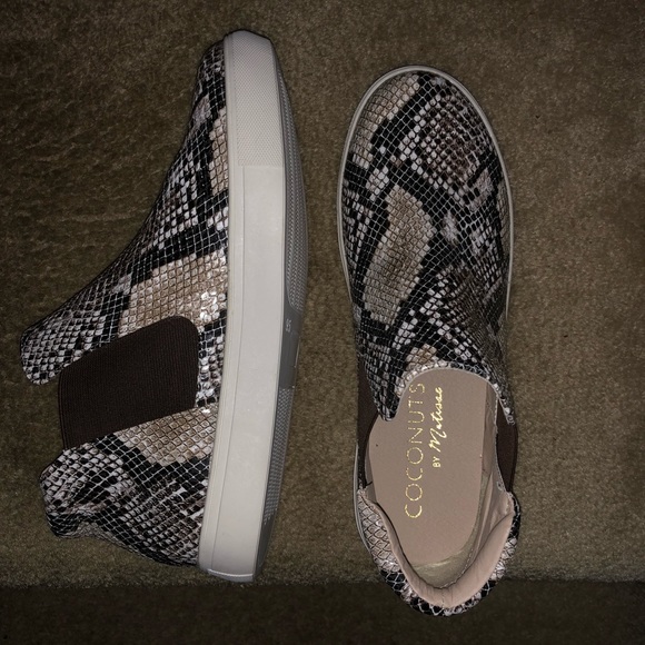 harlan snakeskin sneakers